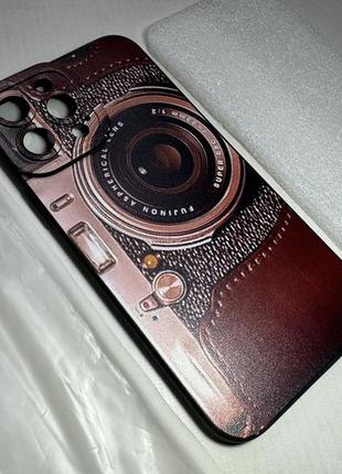 Чехол силиконовый для apple iphone 13 pro max, ретро камера. новый!