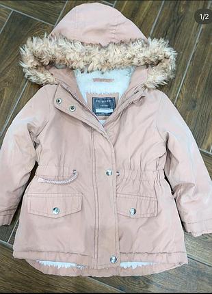 Куртка-парка утепленная 12-18 мес