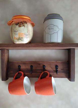 Ключниця поличка з дерева