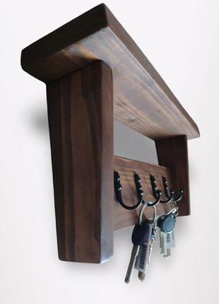 Ключниця поличка з дерева
