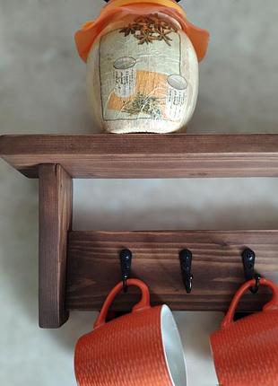 Ключниця поличка з дерева