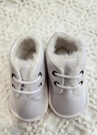 Зимние ботинки для детей 6-12 месяцев3 фото