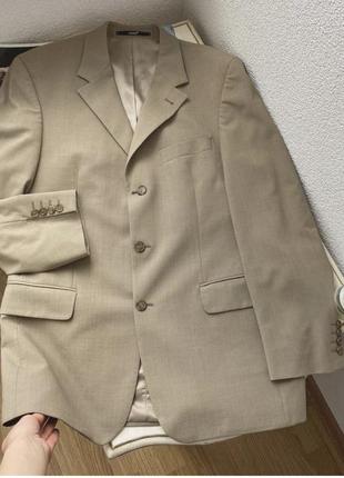 Идеальный оверсайз пиджак в бежевом-кофейном цвете😍идеальный, базовый и очень стильный!1 фото