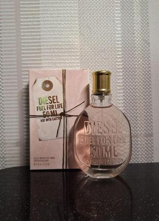 Парфюмированная вода diesel fuel for life femme 50 ml1 фото