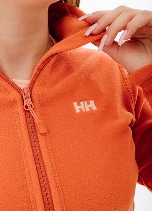Женская кофта helly hansen w daybreaker fleece jacket оранжевый s (7d51599-179 s)4 фото
