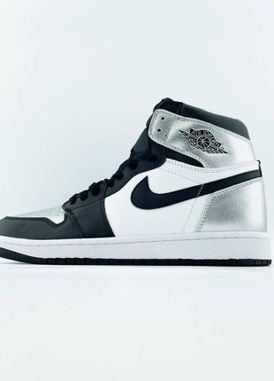 Nike air jordan 1 retro high tokyo bio hack nike air jordan 1 retro high silver toe1 фото