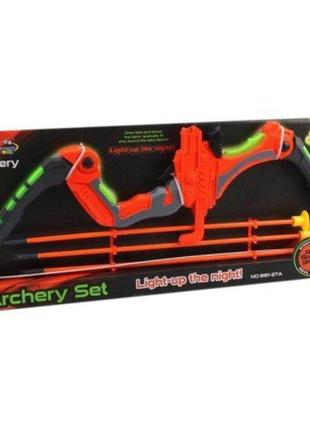 Лук та стріли "archery set" (зі світловими ефектами)1 фото