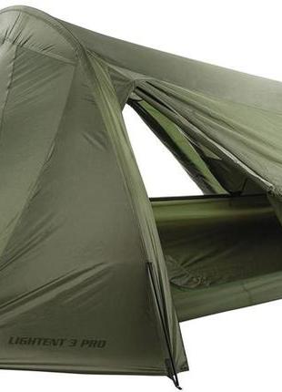 Туристическая палатка ferrino lightent 3 pro olive green зеленая