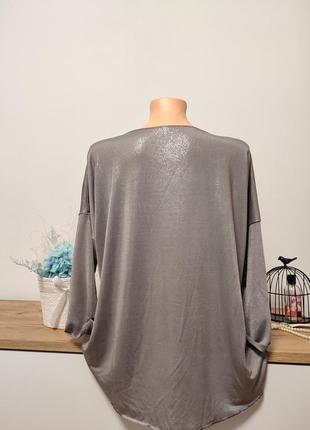 Люрексовые блузы в серебряном и черном цветах!3 фото