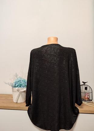 Люрексовые блузы в серебряном и черном цветах!7 фото