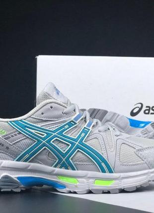 Жіночі спортивні сірі кросівки на весну в стилі asics gel kahana 8 🆕 асікс4 фото