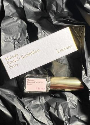 Maison francis kurkdjian à la rose