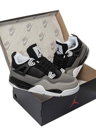 Кроссовки air jordan 4 retro fear pack