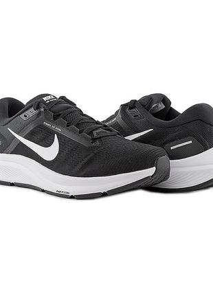 Мужские кроссовки nike air zoom structure 24 черный 45 (7dda8535-001 45)