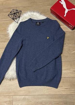 Чоловіча шерстяна кофта lyle scott s оригінал