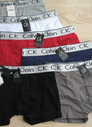 Труси чоловічі боксери calvin klein набір 6 шт