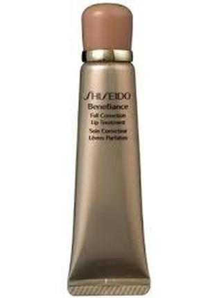 Shiseido shiseido benefiance full correction lip treatment бальзам для губ ультрапоживний, згладжувальний