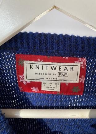Новогодний свитер прикольный тематический мирер джемпер кофта3 фото