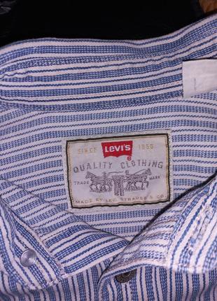 Винтажная джинсовая рубашка 80-90 лет levis5 фото