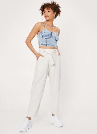 Брюки з паском nasty gal