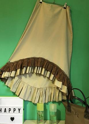 Эксклюзивная юбка миди макси