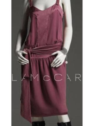 Платье эксклюзив шелковое джерси stella mccartney размер м