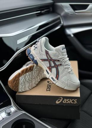 Чоловічі кросівки asics gel-kahana 8 white black orange