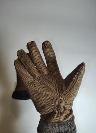 Зимові чоловічі рукавиці2 фото