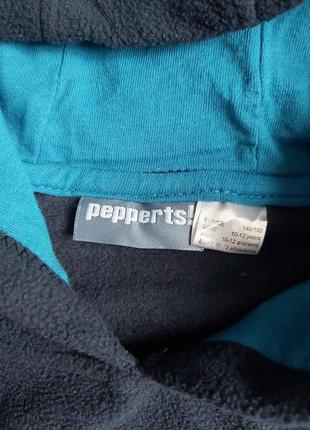 Капюшонка, худи детская флисовая pepperts р.10-12 г.3 фото