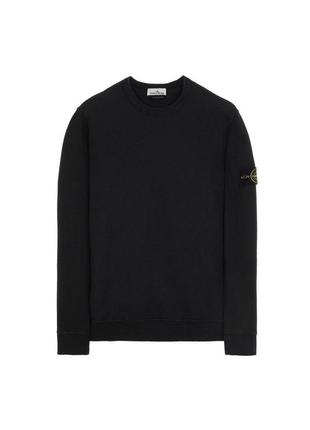 ● свитшот stone island - unisex classic black ●