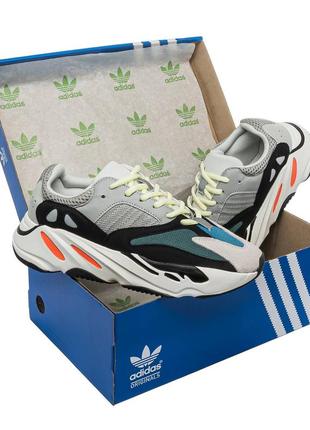 Кросівки adidas yeezy 700 boost grey1 фото