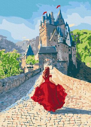 Картини за номерами "принцеса" розмальовки за цифрами. 40*50 см.україна