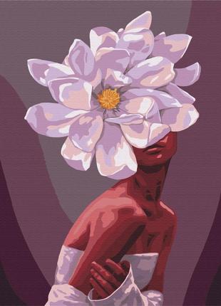 Картины по номерам "в обіймах квітів © yuliana pavlova" раскраски по цифрам. 40*50 см.украина