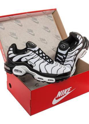 Кросівки nike air max plus tn white black