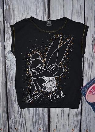 4 - 5 лет 110 см обалденная фирменная натуральная футболка футболочка дисней тинкербелл