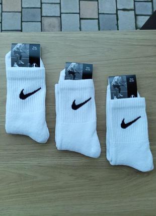 Теплые носки найк средние &lt;unk&gt; зимние носки nike на махре1 фото