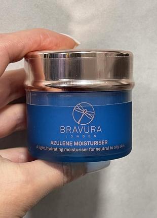 Bravura london - увлажняющий и успокаивающий крем с азуленом