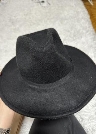 Фетровий капелюх федора (новий)2 фото