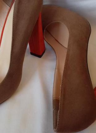 Каблучки замш