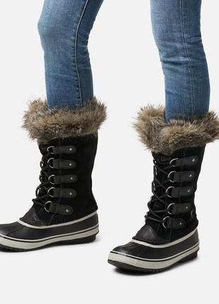 Термоботинки ботинки зимние женские непромокаемые sorel joan of arctic waterproof