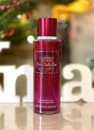 Спрей для тела и волос victoria’s secret pure seduction candied