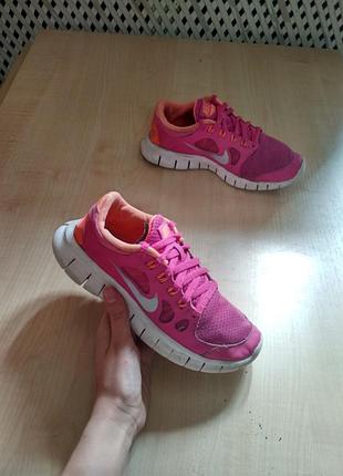Дитячі бігові кросівочки nike free 5.0 (gs) (580565-600) оригінал