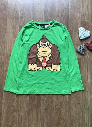 Крутая кофта реглан 100% котон h&m 10-12 лет