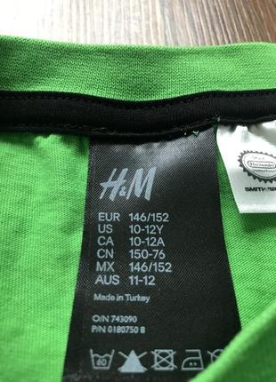 Крутая кофта реглан 100% котон h&m 10-12 лет2 фото