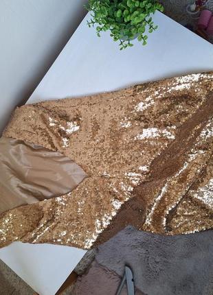 Вечернее платье ksenia в пайетках на шикарный бюст6 фото