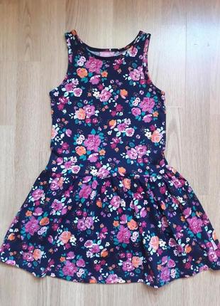 Модное летнее платье на девочку 7-8 лет lc waikiki1 фото