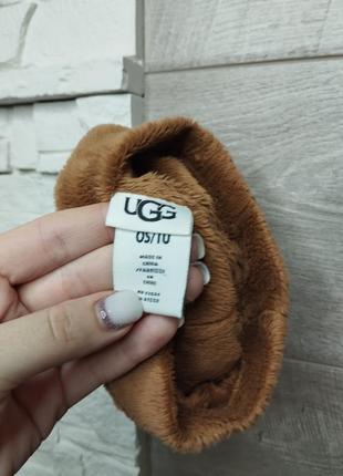 Стильная оригинальная шапочка ugg для малышей7 фото