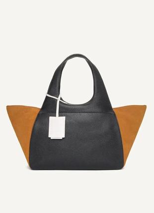 Сумка кожаная dkny medium effortless tote leather bag kzh12748 оригинал