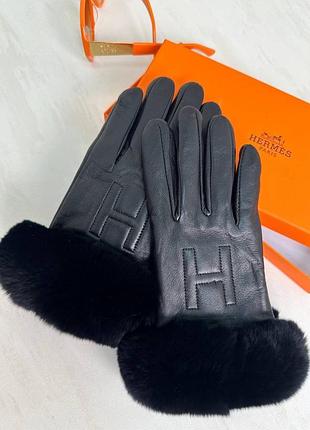 Рукавиці hermes