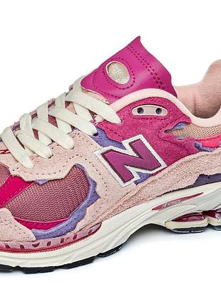 New balance 2002r pink7 фото